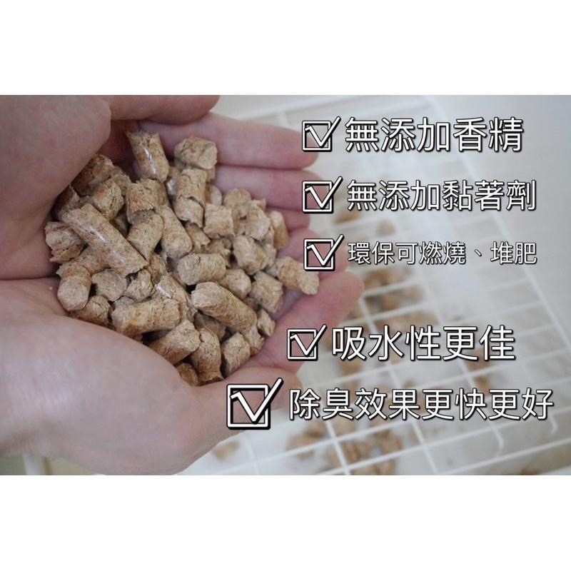 【現貨】崩解式木屑砂 松木砂 環保木砂 寵物砂 遇水崩解 無香精無化學 天然安全 兔子 天竺鼠 貓咪-細節圖2