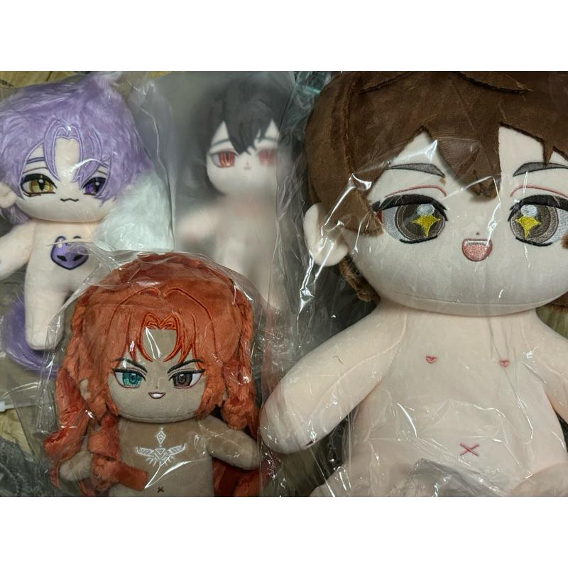 11/27更新 新世界狂歡 BL 非官方同人 啖天玖夜伊得八雲 20cm 海星體 棉花娃娃 玩偶 吊飾 韓國 娃包 托帕-細節圖2