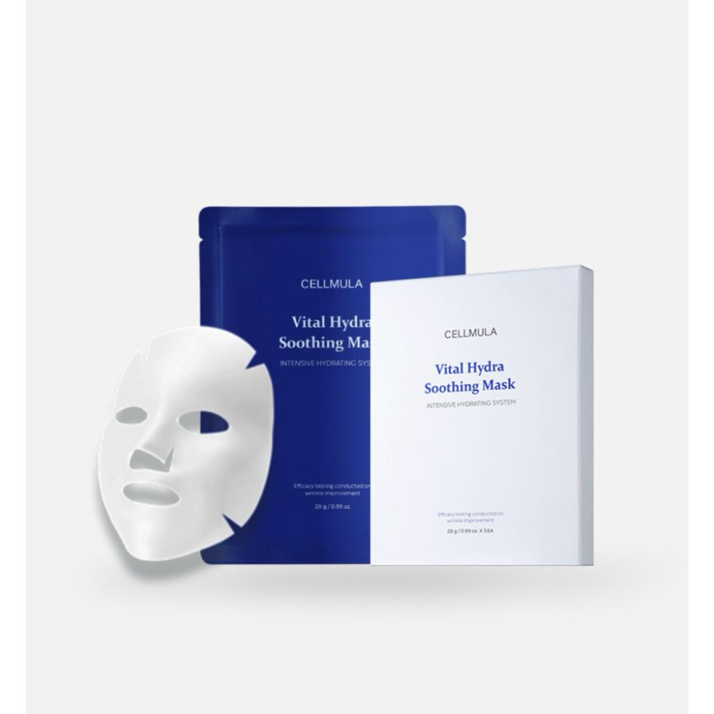 CELLMULA 韓國醫美等級 單片積雪草保濕面膜 韓國原裝正貨 台灣總代理貨 正韓貨 原裝進口 保養-細節圖2