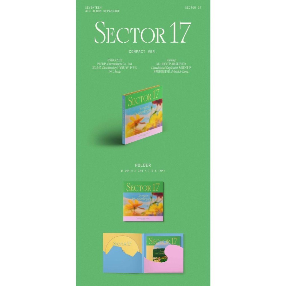 現貨預購 Seventeen 9th attacca 正四 全新韓壓 隨機卡 克拉版 carat 任選 SECTOR17-細節圖7