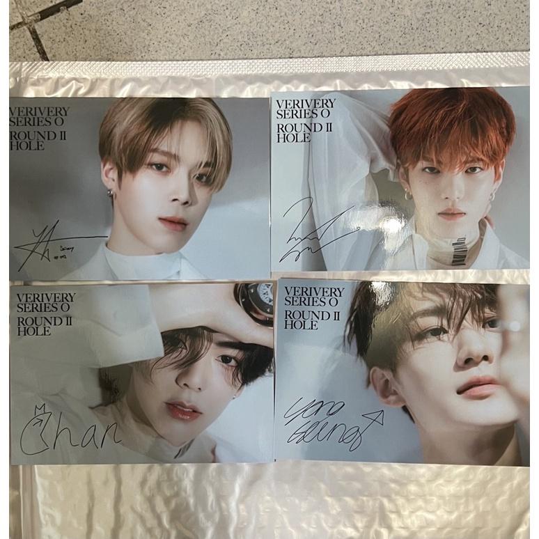 VERIVERY SERIES O ROUND 2 HOLE 台灣 RICHINING 明信片 小卡 岡旻 東憲 啟賢-細節圖2