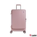 【CROWN BOXY 旅行箱】 26吋上掀式框架拉桿箱-四色 C-F2501(PC)｜趣買購物旅遊生活館-規格圖9