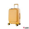 【CROWN BOXY 旅行箱】 21吋上掀式框架拉桿箱-四色 C-F2501(PC)｜趣買購物-規格圖7