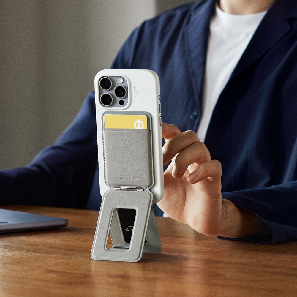 【MOFT】瞬變卡包三角支架 MOVAS™ - 海峽藍 | 趣買購物旅遊生活館-細節圖2