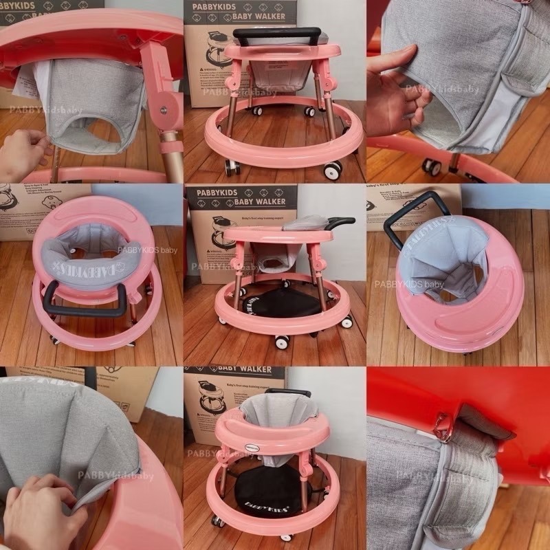 【PABBYKIDS】學步車 送吸盤玩具 BMSI檢驗合格 螃蟹車 兒童用品 手推車 | 趣買購物旅遊生活館-細節圖5