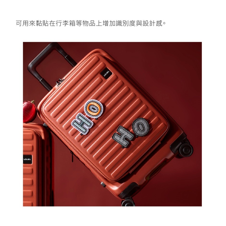 LOJEL  造型貼紙刺繡彩色版本 標籤貼紙 造型貼紙 | 趣買購物旅遊生活館-細節圖7