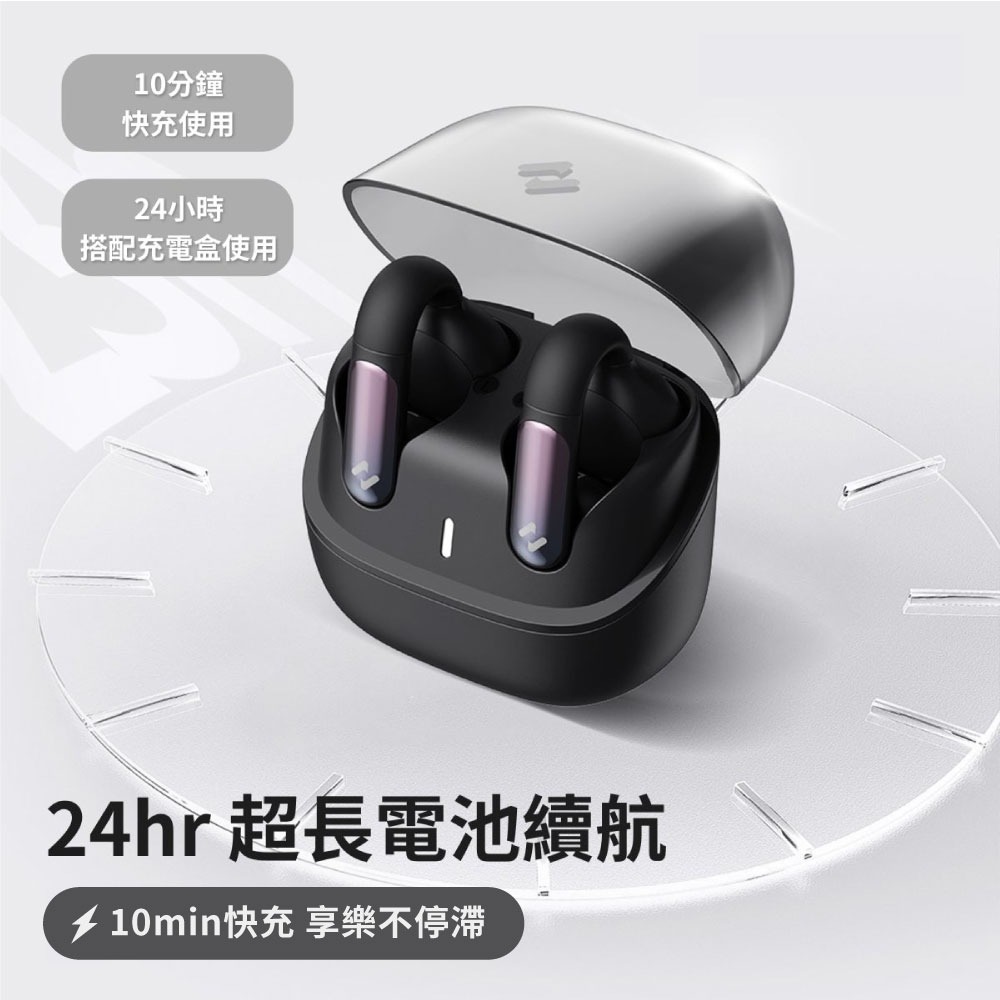 【HAVIT 海威特】開放式記憶耳夾無線藍芽耳機 - 星耀黑 | 趣買購物旅遊生活館-細節圖9