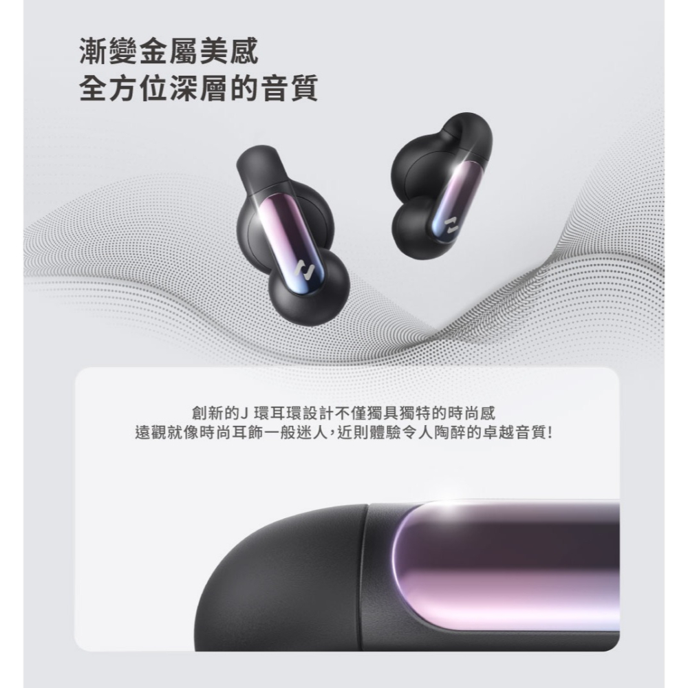 【HAVIT 海威特】開放式記憶耳夾無線藍芽耳機 - 雲霧白 | 趣買購物旅遊生活館-細節圖4