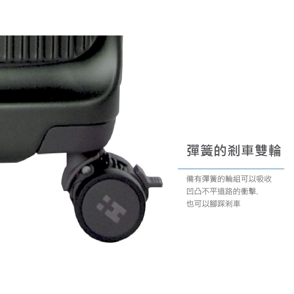 【HAPI+TAS】 21吋 前開拉錬箱 HPL2281-55 兩色 行李箱 | 趣買購物旅遊生活館-細節圖4