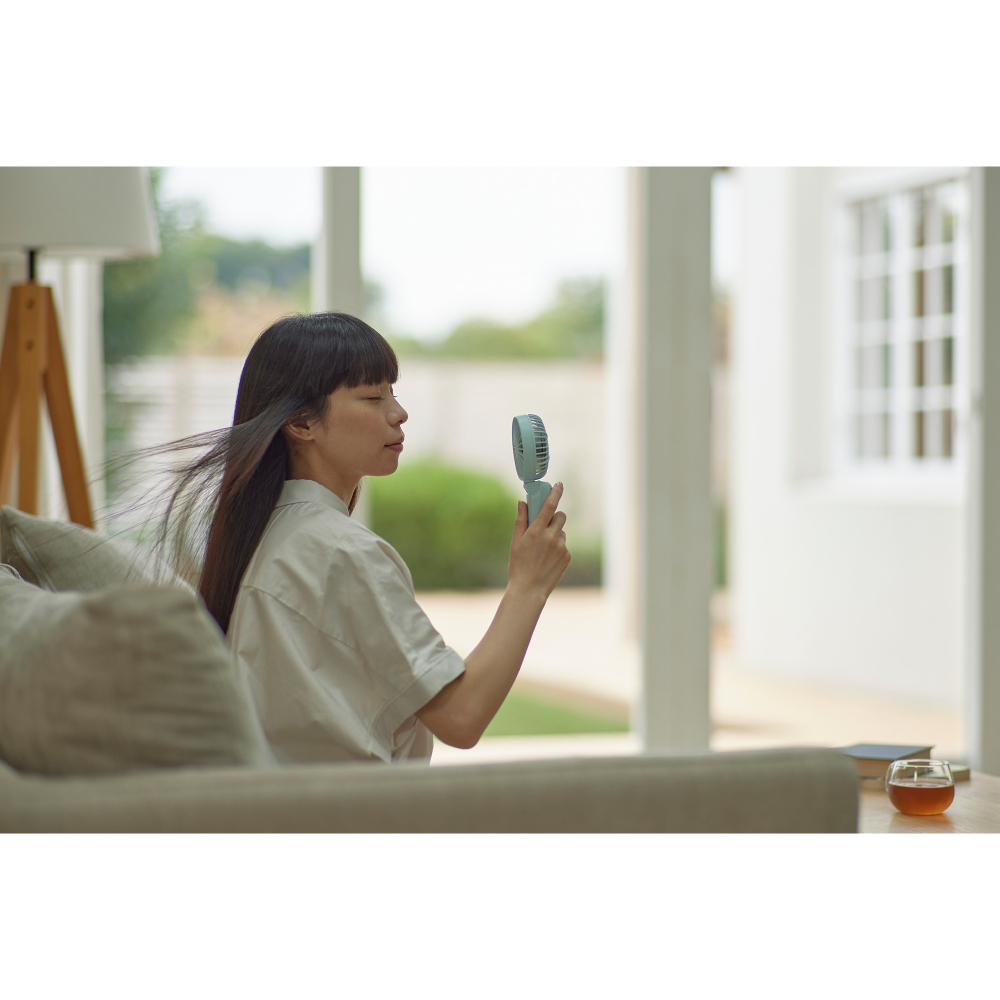 【Rhythm】日本勾掛式雙扇葉摺疊手提風扇3.2 ｜趣買購物旅遊生活館-細節圖4