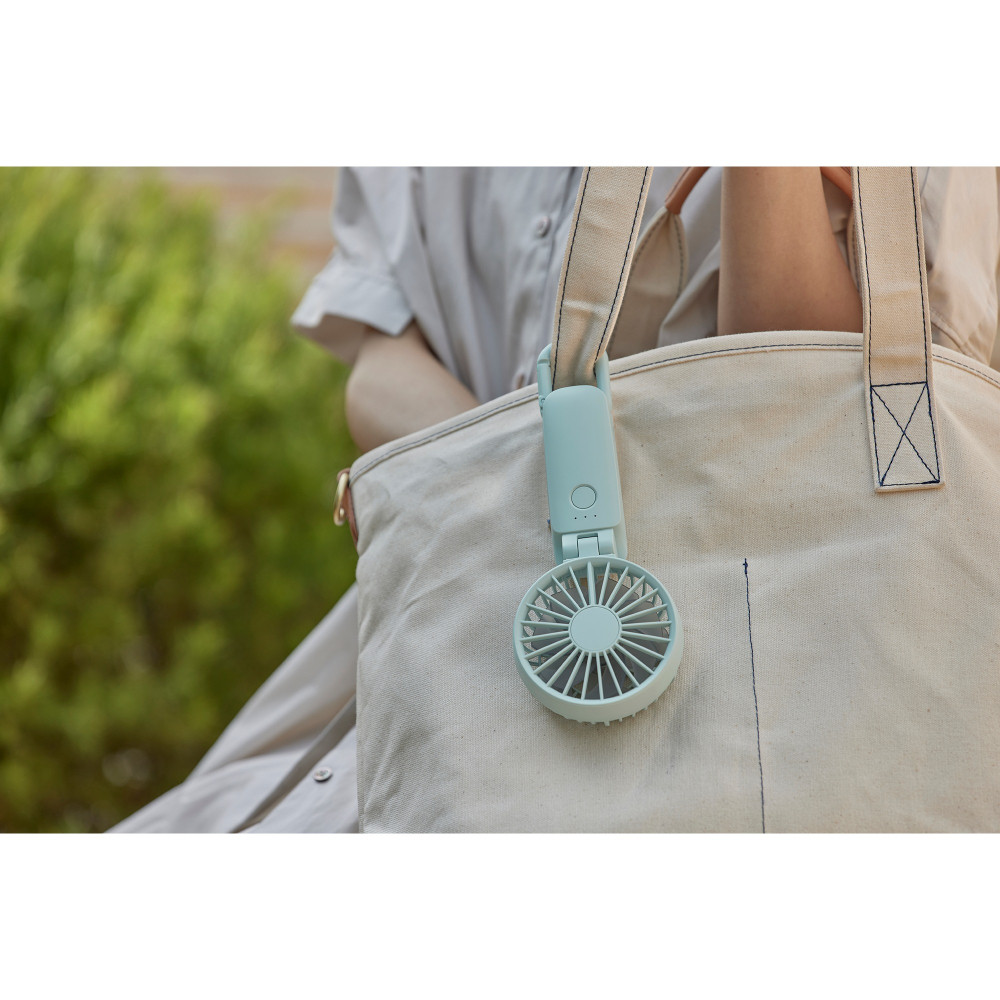 【Rhythm】日本勾掛式雙扇葉摺疊手提風扇3.2 ｜趣買購物旅遊生活館-細節圖5