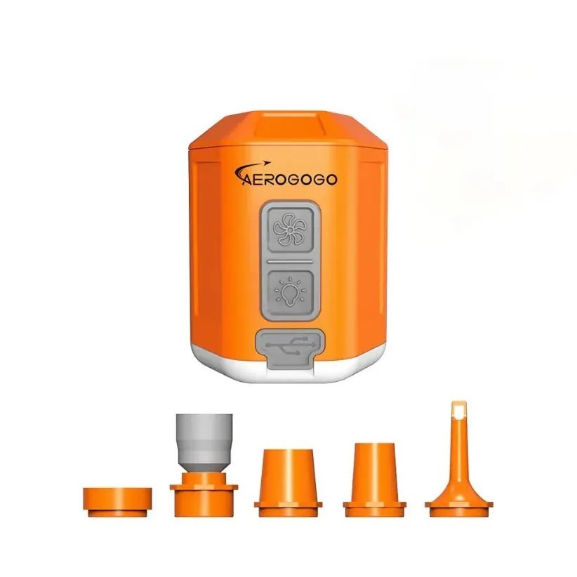 AEROGOGO  GIGA PUMP 4.0｜ 戶外裝備新革命，口袋級多功能充氣幫浦 (兩色)-規格圖8