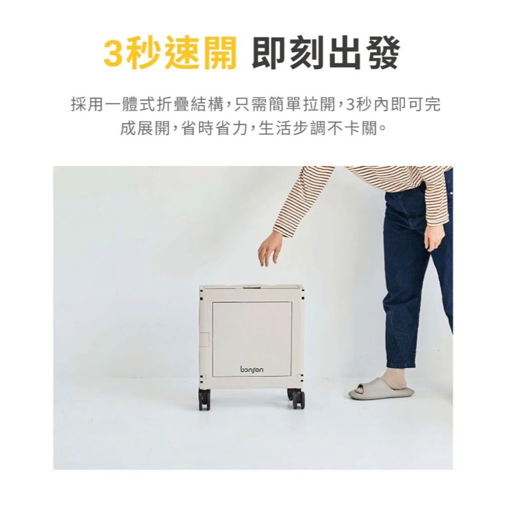 【Bonson】摺疊收納手推車Pro | 趣買購物旅遊生活館-細節圖5