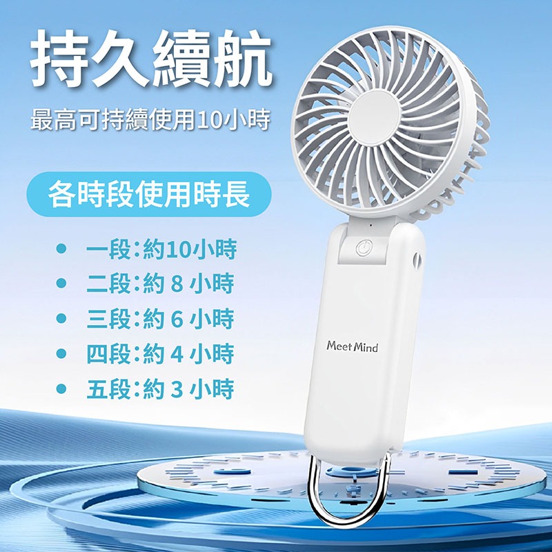 Meet Mind 掛扣雙扇葉涼風扇-細節圖2