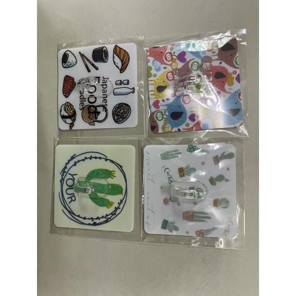 現貨 無痕貼透明掛勾 掛勾 掛勾貼 強力掛勾 免釘掛勾 透明掛勾 免鑽孔 塑膠掛勾 無痕貼片-細節圖2