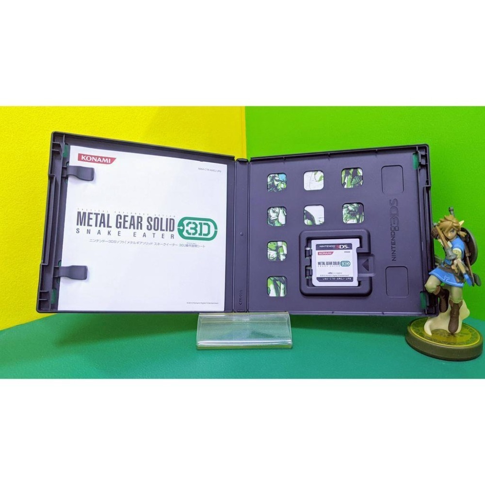 【KK電玩舖】3DS 潛龍諜影 食蛇者3D 純日版 二手-細節圖4