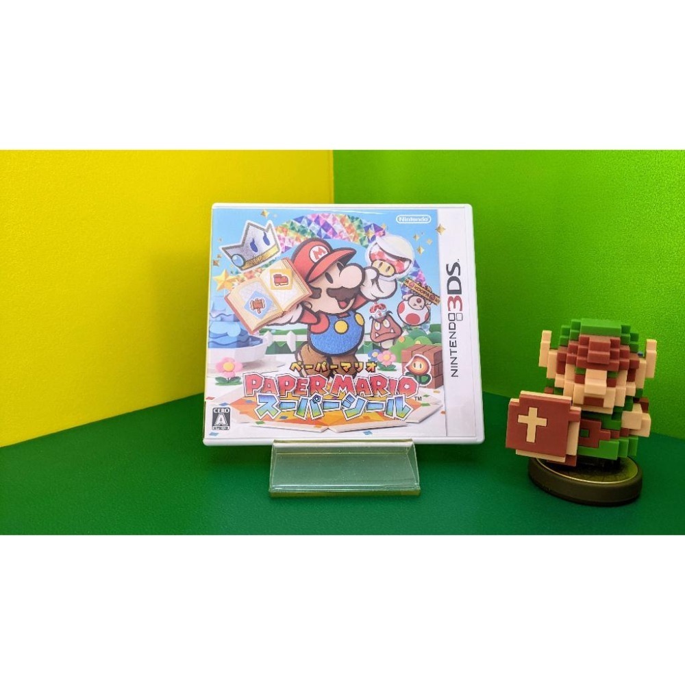 【KK電玩舖】3DS 紙片瑪利歐 超級貼紙 純日版 二手-細節圖2