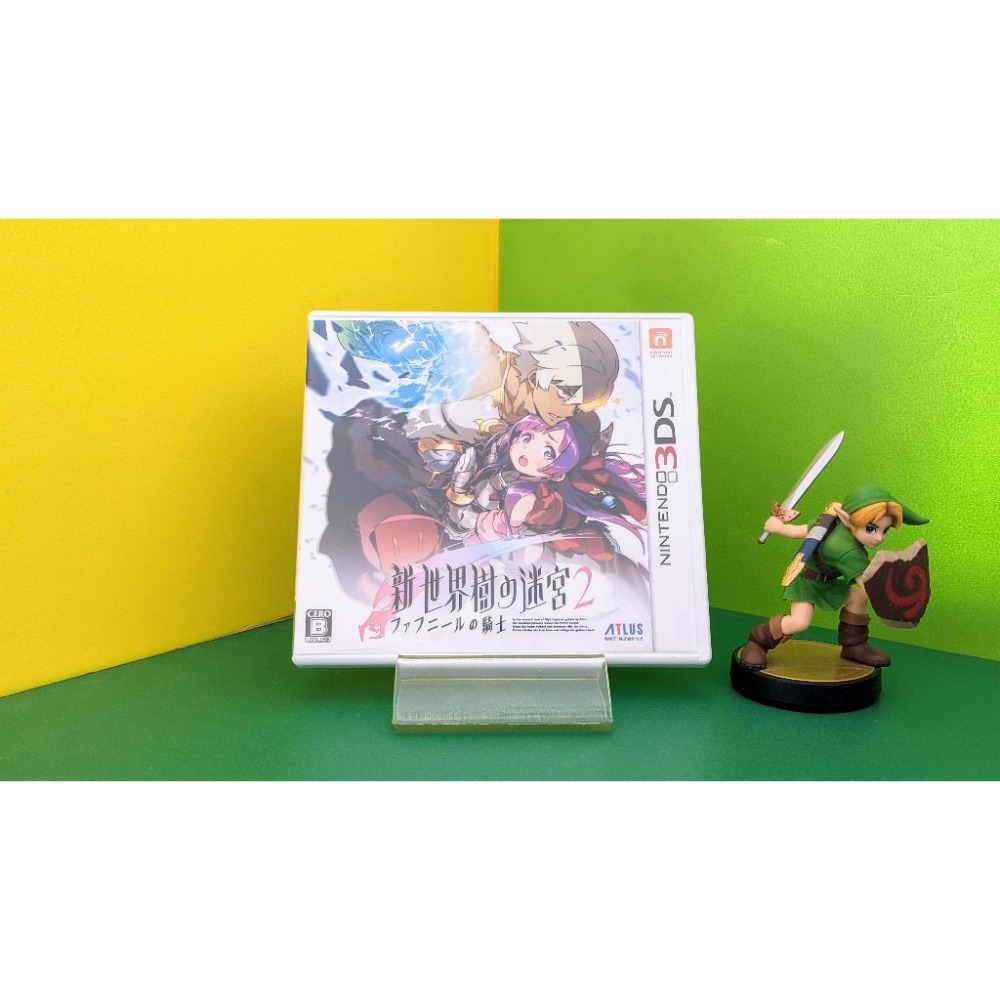 【KK電玩鋪】3DS 新世界樹的迷宮2 法夫納的騎士 純日版 二手-細節圖2