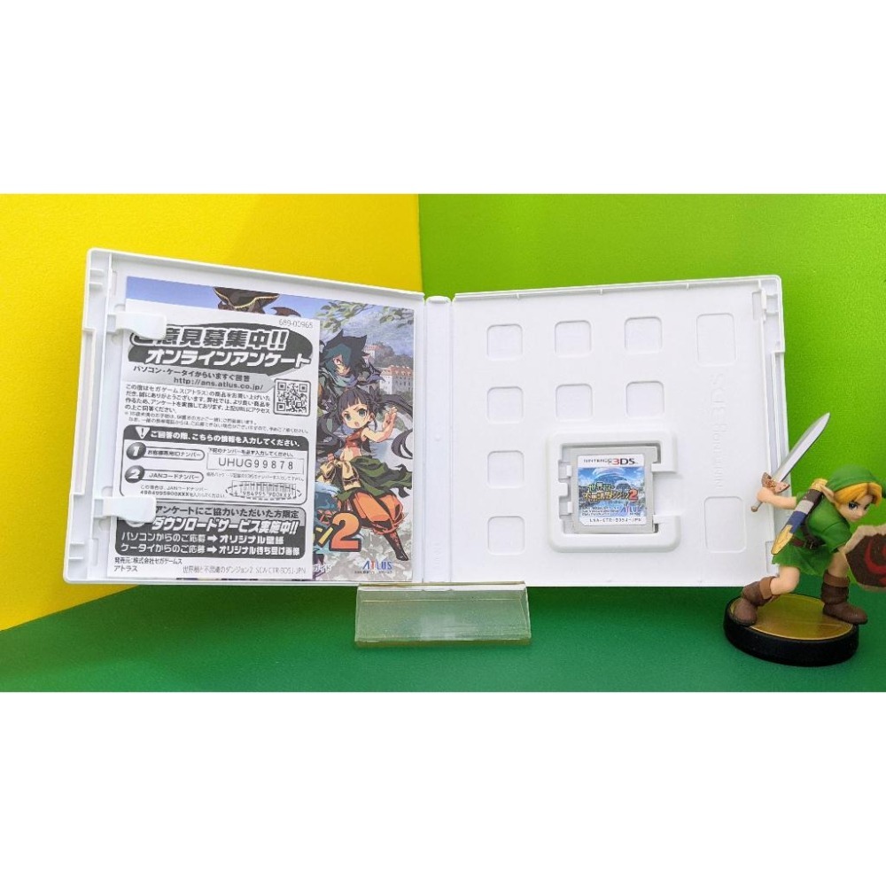 【KK電玩舖】3DS 世界樹與不可思議的迷宮2 純日版 二手-細節圖4