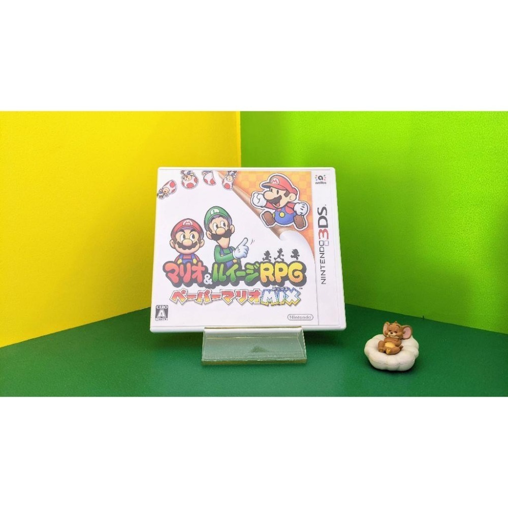【KK電玩舖】3DS 瑪利歐與路易吉 RPG 紙片瑪利歐 MIX 純日版 二手-細節圖2