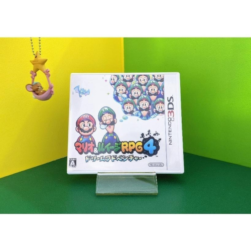 【KK電玩舖】3DS 瑪利歐與路易吉RPG4 夢境冒險 純日版 二手