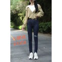秋季新款韓版修身牛仔褲。保證好穿。舒服-規格圖2