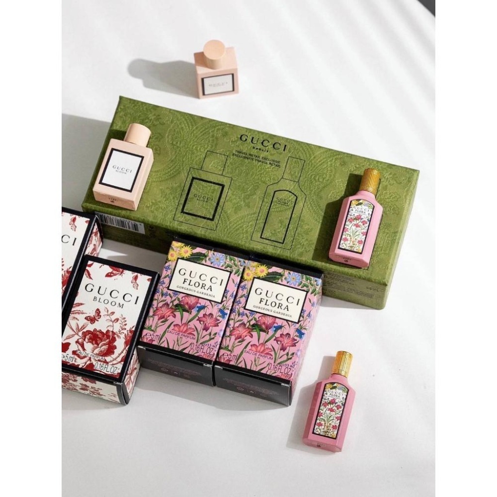 特價🌟GUCCI 古馳 迷你女士香氛特惠組 5ml*4/組-細節圖2