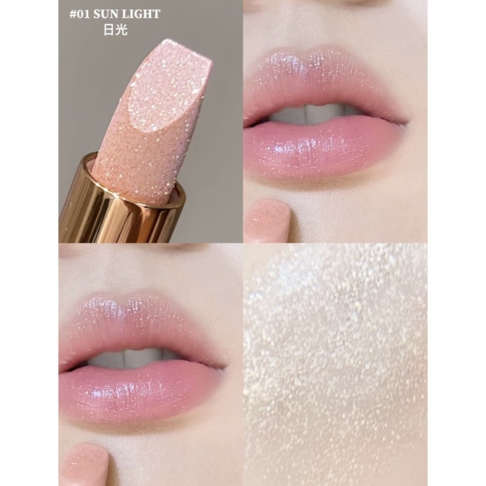 即期出清💥TOM FORD 太陽輕吻澄金潤唇膏 3g #01 SUNLIGHT澄金琥珀-細節圖9