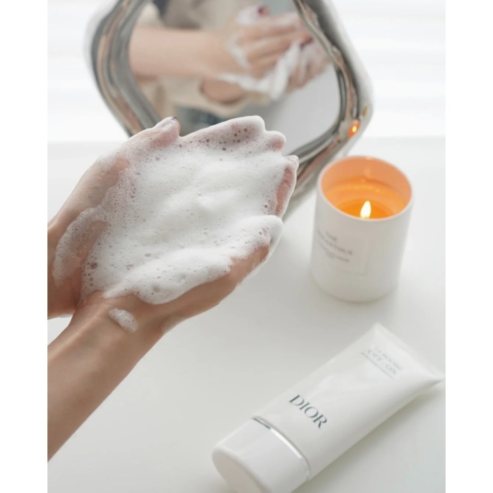 DIOR 迪奧 極淨舒緩潔顏慕斯(台灣專櫃貨) 150ml-細節圖5