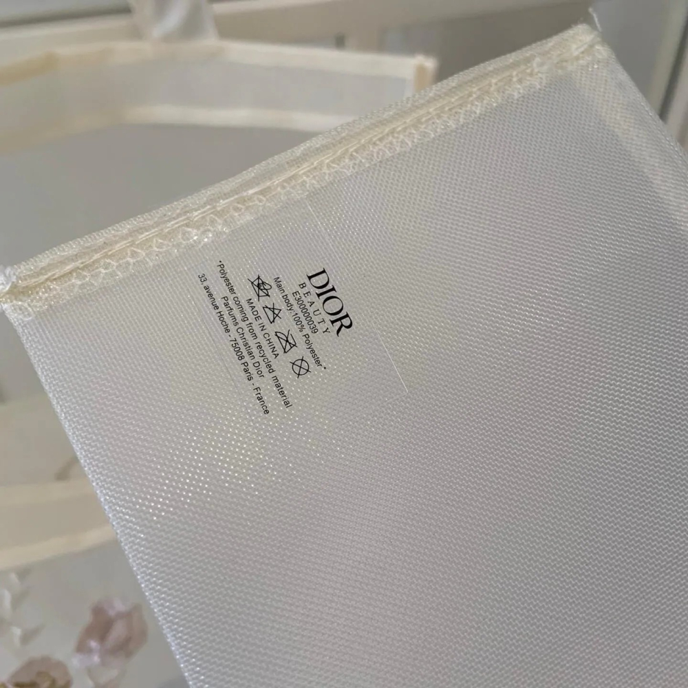 DIOR 蝴蝶刺繡網紗托特包-細節圖7