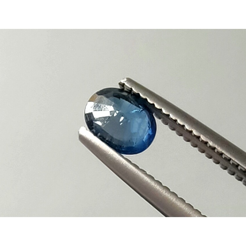 50年老店 斯里蘭卡藍寶石 sapphire0.38克拉裸石 無燒無優化附證 乾淨清透火光佳 九月生日石 特價880-細節圖2