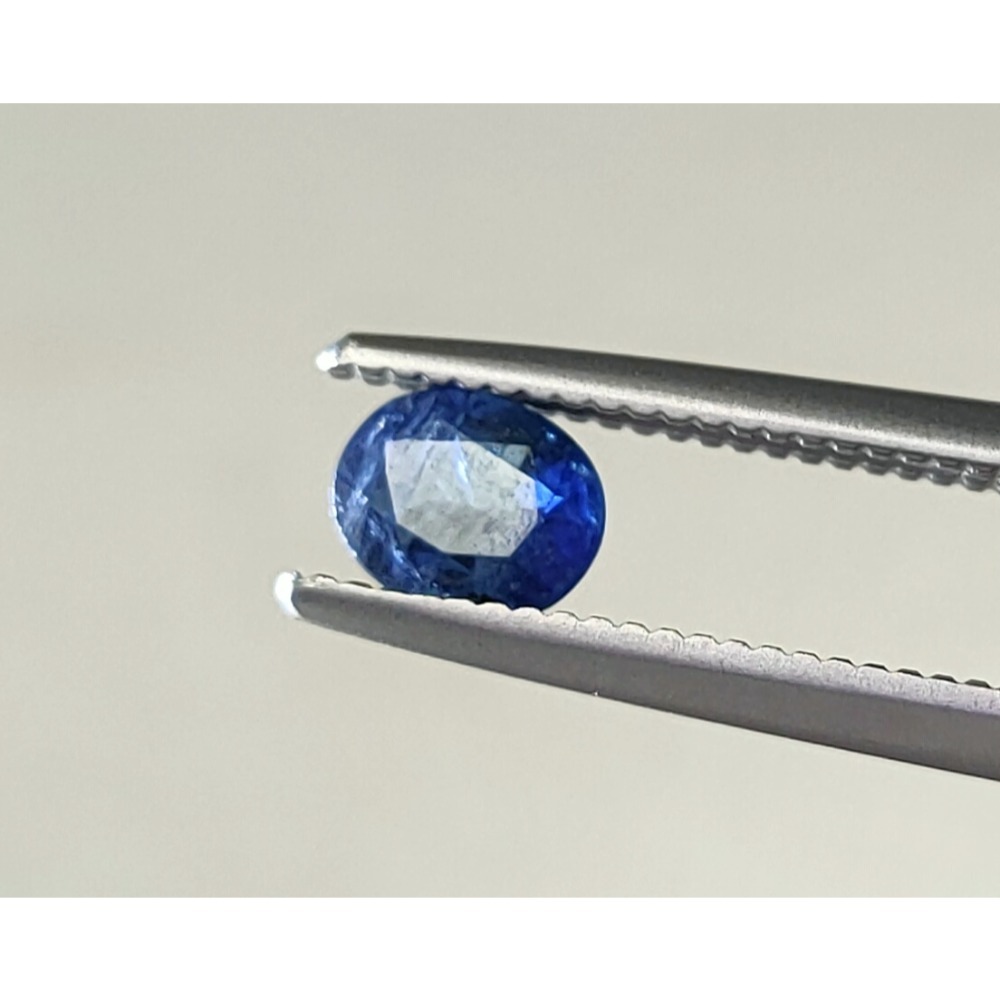 50年老店 斯里蘭卡藍寶石 sapphire0.38克拉裸石 無燒無優化附證 乾淨清透火光佳 九月生日石 特價880-細節圖4
