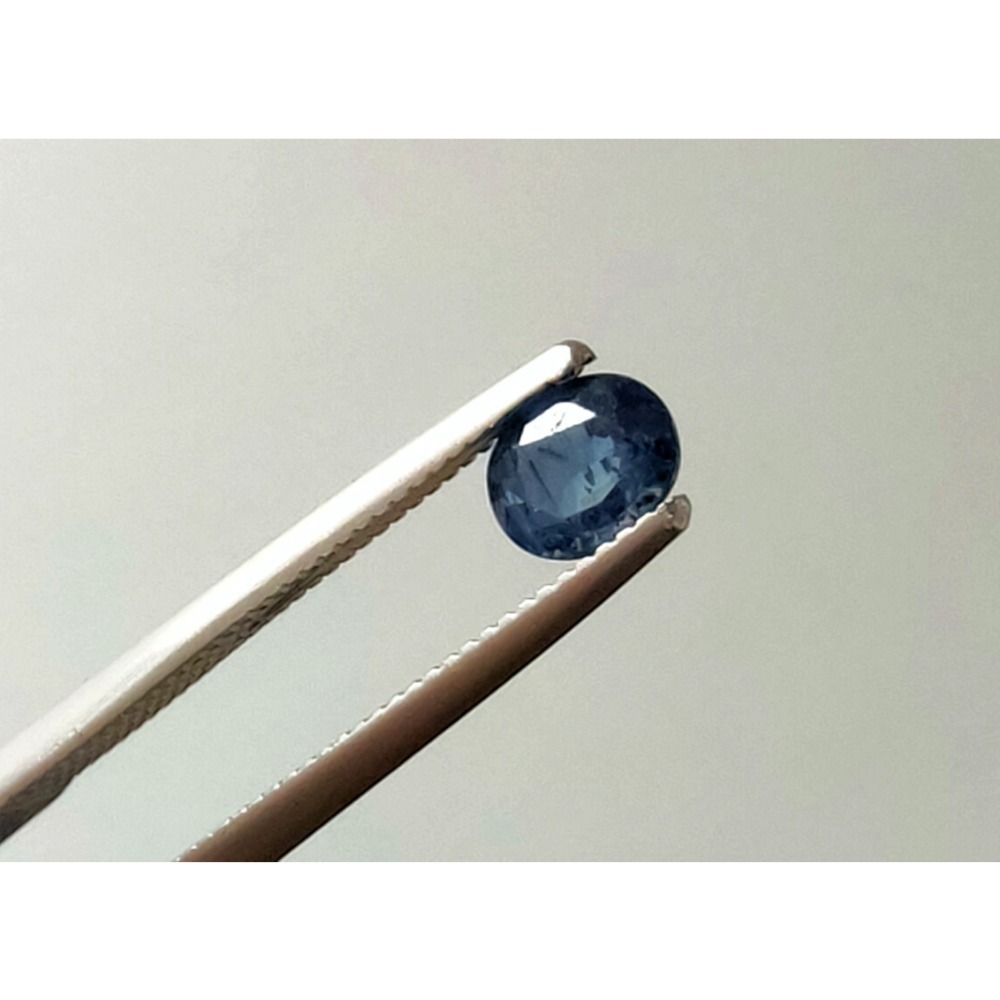 50年老店 斯里蘭卡藍寶石 sapphire0.38克拉裸石 無燒無優化附證 乾淨清透火光佳 九月生日石 特價880-細節圖5