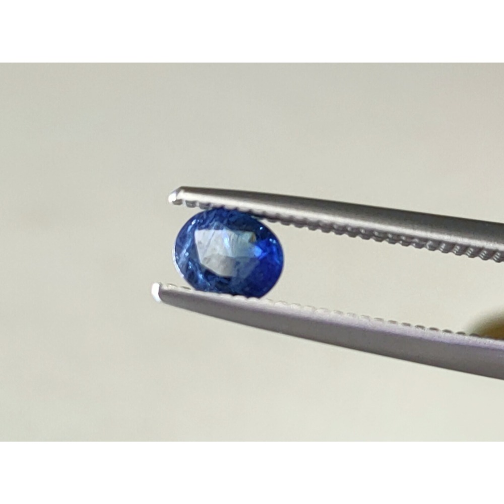 50年老店 斯里蘭卡藍寶石 sapphire0.38克拉裸石 無燒無優化附證 乾淨清透火光佳 九月生日石 特價880-細節圖6