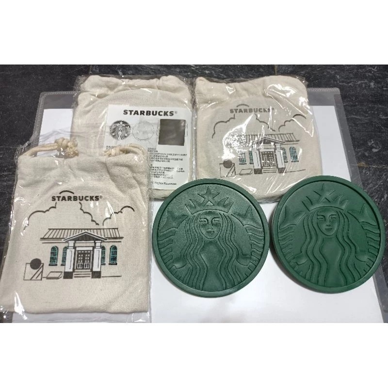 星巴克台南文創，星巴克黑色條紋網布手提袋，星巴克星復古條紋網布手提袋，星巴克提袋，星巴克零錢包，星巴克咖啡渣杯墊-規格圖2