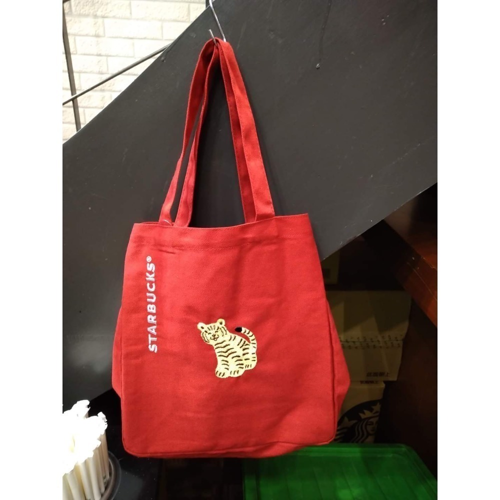 星巴克虎年提袋，星巴克福虎提袋，星巴克兔年提袋，星巴克龍年提袋，星巴克福兔提袋-細節圖3