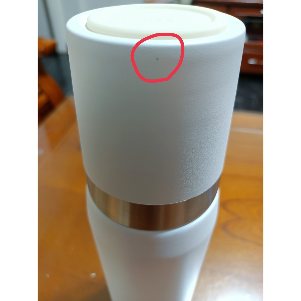 星巴克STANLEY白色不鏽鋼壺，星巴克STANLEY白25OZ不鏽鋼壺，史丹利白25OZ不鏽鋼壺，史丹利白不鏽鋼杯-細節圖3