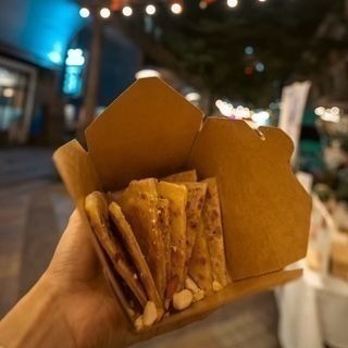【非餅尋嚐】綠豆薄餅-2片裝-全素（260g）冷卻後也不乾硬，可軟Q也可酥脆-細節圖5
