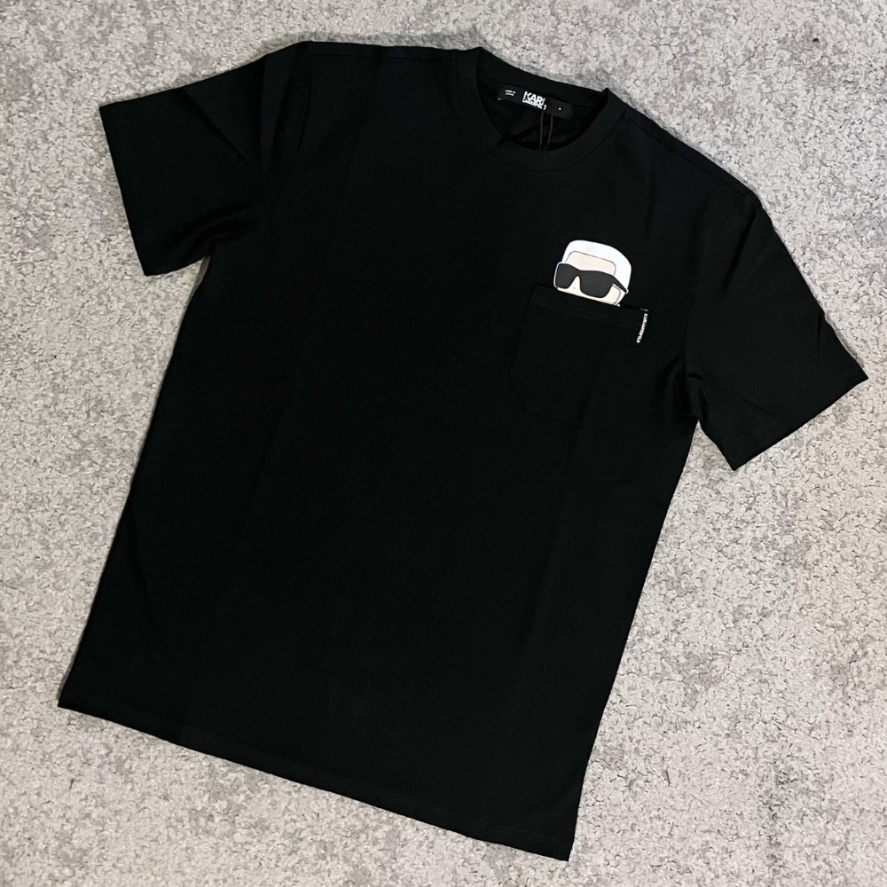🔥現貨🔥 新款KARL 口袋Logo 短袖-細節圖2