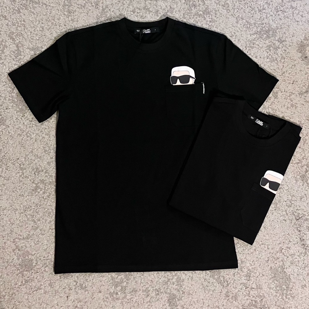 🔥現貨🔥 新款KARL 口袋Logo 短袖-細節圖4