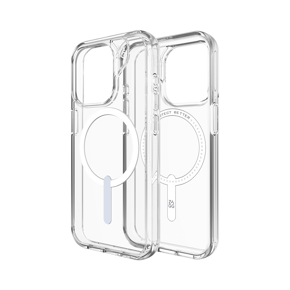 ZAGG 支援 magsafe 水晶 透明 防摔殼 保護殼 手機殼 適用 iPhone 15 Plus pro Max-細節圖2