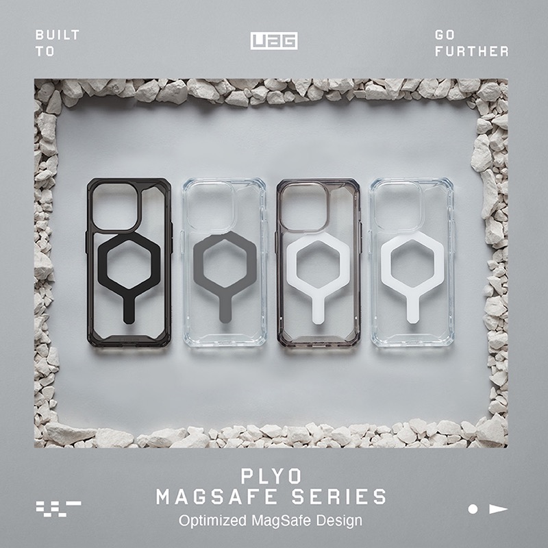 UAG 磁吸式 全透明 支援 magsafe 手機殼 保護殼 防摔殼 適 iPhone 15 plus Pro max-細節圖5