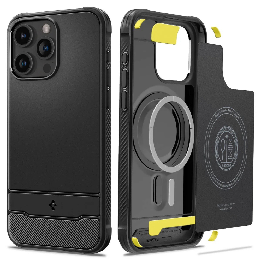 SGP Spigen Rugged Armor MagFit 防摔 手機殼 保護殼 iPhone 15 Pro Max-細節圖2