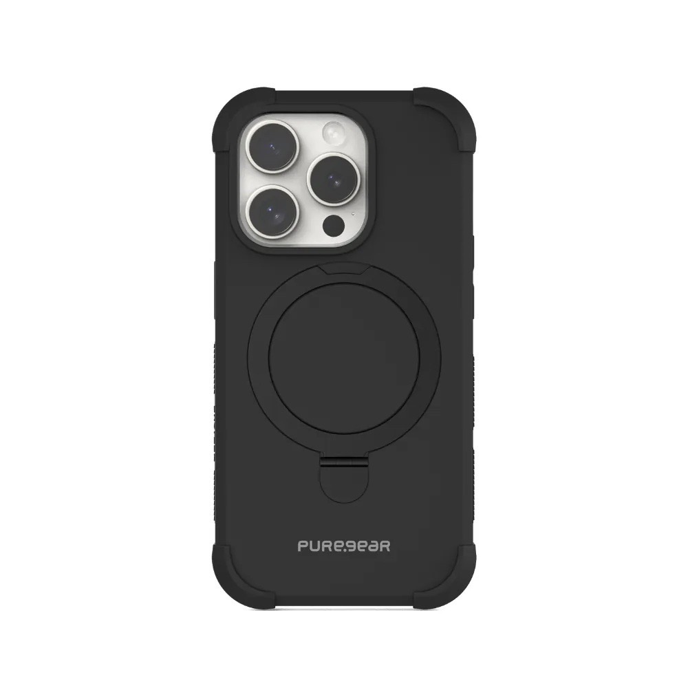 Puregear 普格爾 坦克軍規 支架 Magsafe 保護殼 防摔殼 手機殼 iPhone 15 Pro Max-細節圖4