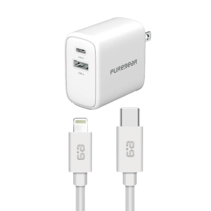 Puregear 普格爾 30W 快充線 充電頭 充電頭 充電器 適用 iPhone 15 Plus Pro Max-細節圖2