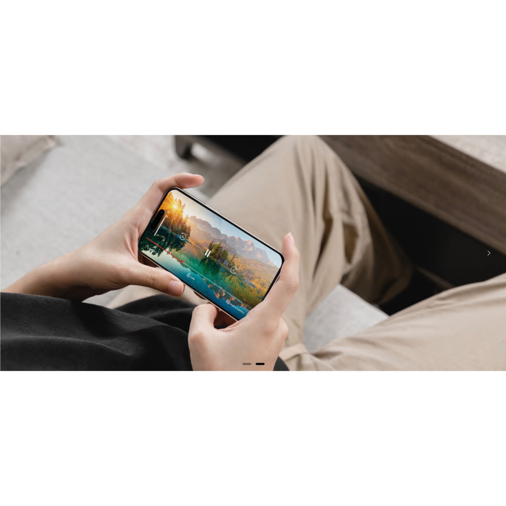 SwitchEasy 魚骨牌 亮面 9H 鋼化玻璃 保護貼 螢幕貼 iPhone 15 Plus Pro Max-細節圖3