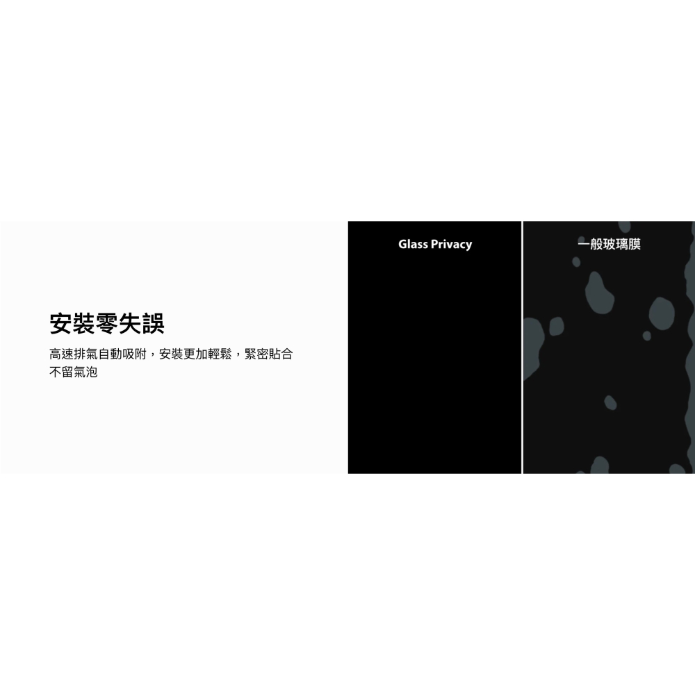 SwitchEasy 魚骨牌 9h 防窺 鋼化玻璃 保護貼 螢幕貼 iPhone 15 Plus Pro Max-細節圖8