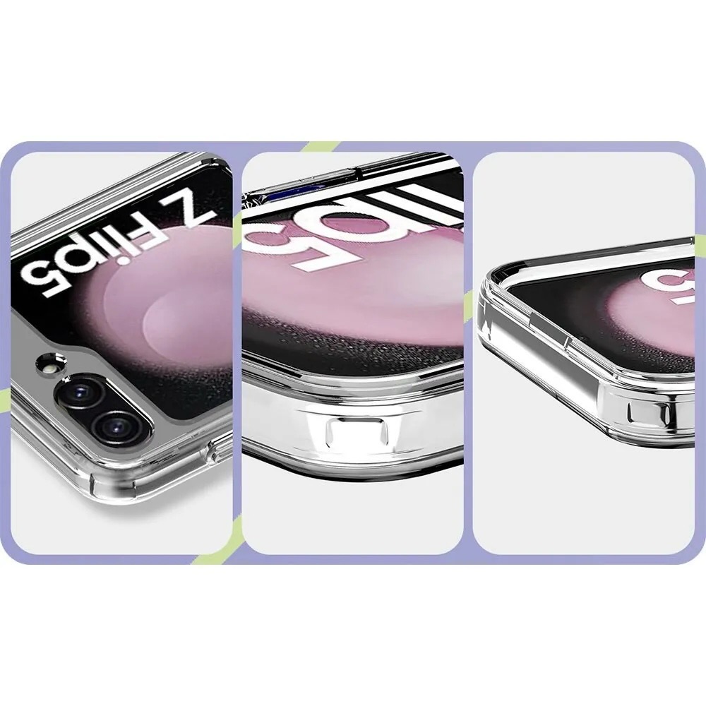 avana ICE 冰晶 透明 指環扣 防摔殼 保護殼 手機殼 適 Samsung flip5 Flip 5-細節圖6