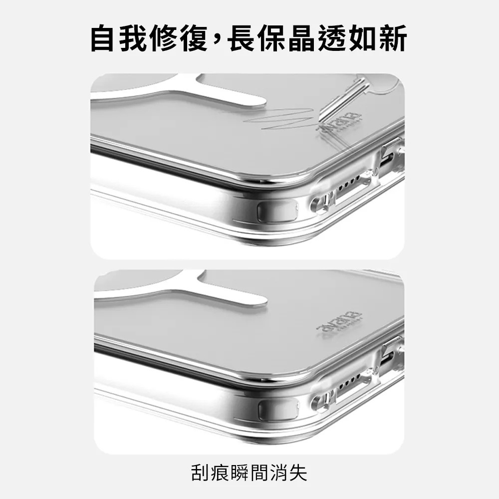 avana ICE 冰晶 透明 支援 Magsafe 磁吸式 防摔殼 保護殼 手機殼 iPhone 15 Pro-細節圖7