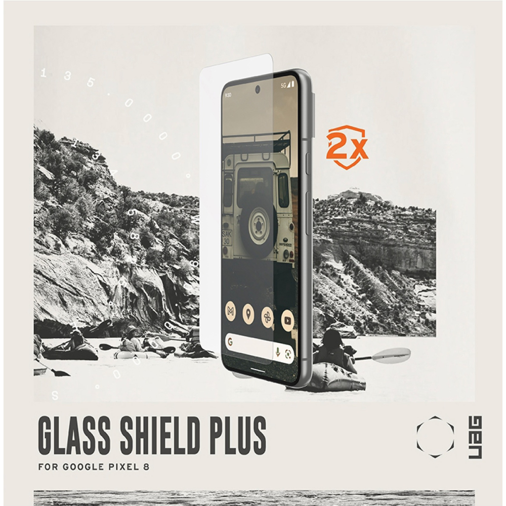 UAG 鋼化玻璃 9H 保護貼 螢幕貼 玻璃貼 附貼膜輔助器 適用 Google Pixel 8 Pro-細節圖4